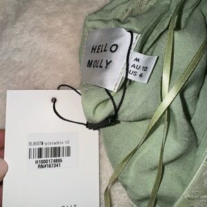 Green Maxi Dress: Hello Molly NEW NEVER WORN